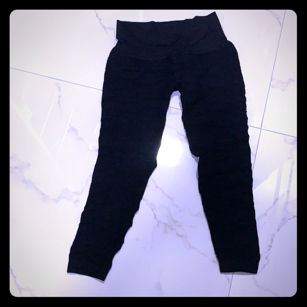 Phat Buddha Black Leggings